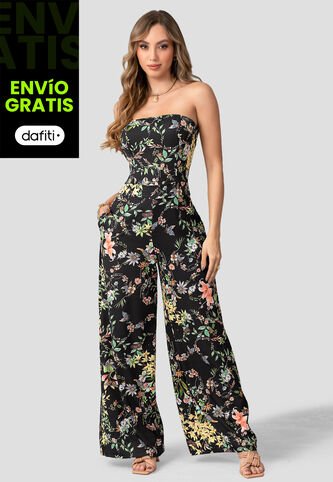 Enterizo Largo Mujer Estampado Mp 110421 MP