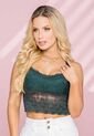 Crop Top Exterior Verde Botella Mp 92547 de MP