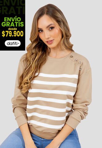 Buzo Mujer Latte Mp 110434 MP