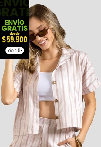 Camisa Mujer Estampado Mp 114389 MP