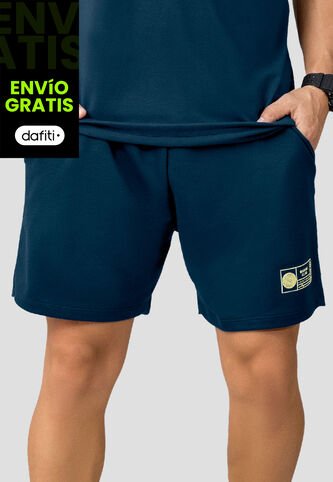 Bermuda Hombre Azul Profundo Mp 110527 MP