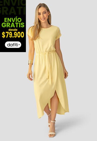 Vestido Largo Mujer Piña Colada Mp 112321 MP