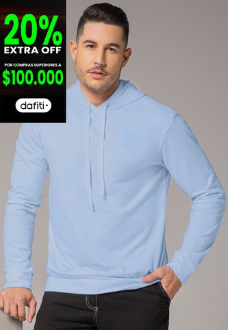 Buzo Hombre Azul Mp 393 MP