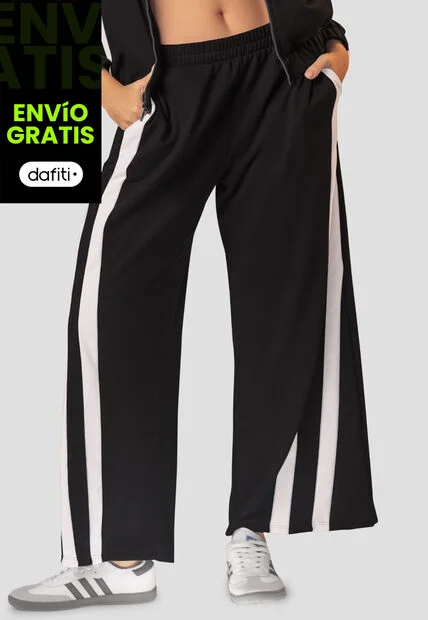 Pantalón Mujer Negro Mp 110139