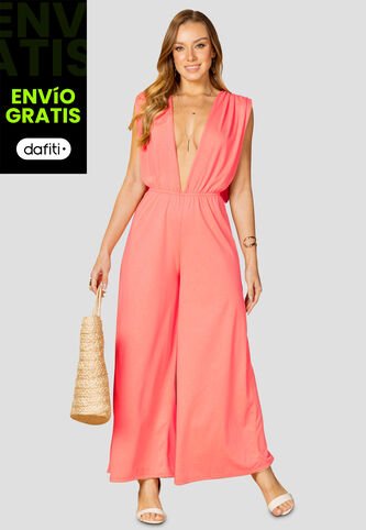 Enterizo Largo Mujer Salmon Mp 110431 MP