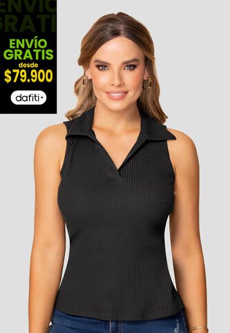 Blusa Mujer Negro Mp 108314 MP