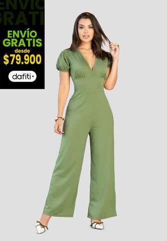 Enterizo Largo Mujer Aceituna Mp 112271 MP