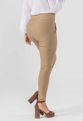 Pantalón Mujer Beige Mp 872