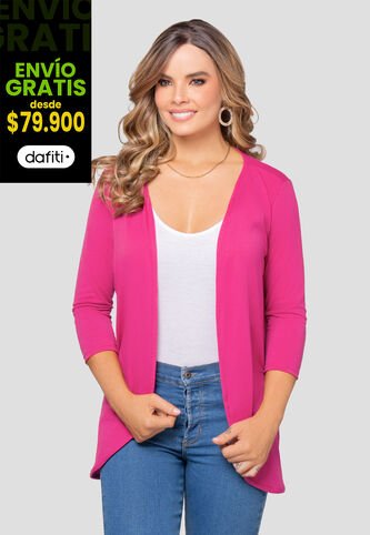 Cardigan Mujer Magenta Vivo Mp 105844 MP