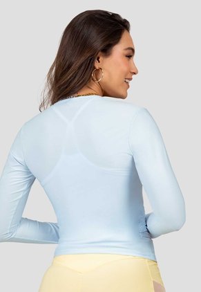 Camibuzo Mujer Azul Cielo Mp 115675