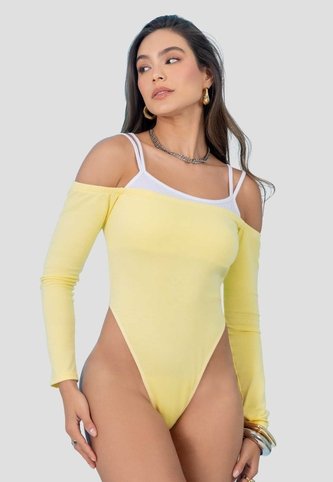 Body Mujer Amarillo Claro Mp 115673 MP