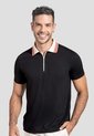 Polo Hombre Negro Mp 113956 de MP