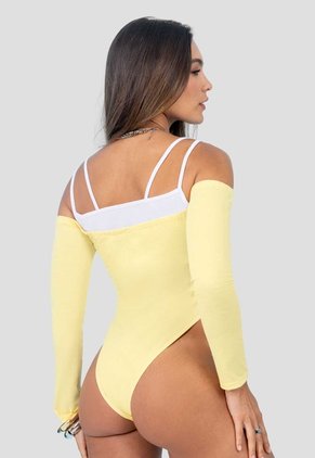 Body Mujer Amarillo Claro Mp 115673