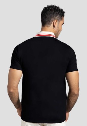 Polo Hombre Negro Mp 113956