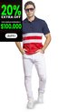 Polo Hombre Multicolor Mp 1082 de MP