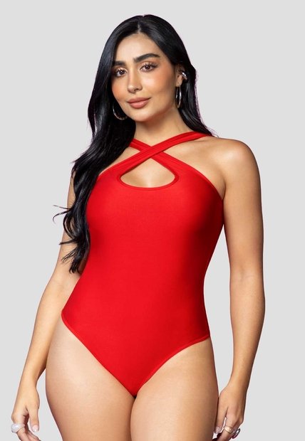 Body Mujer Rojo Mp 115689