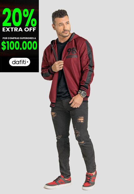 Chaqueta Hombre Rojo Mp 231