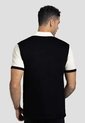 Polo Hombre Negro-Crema Mp 115708 de MP