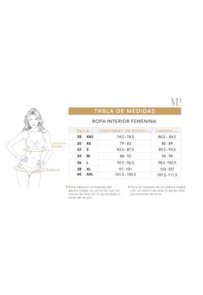 Brasier Para Mujer Taupe MP