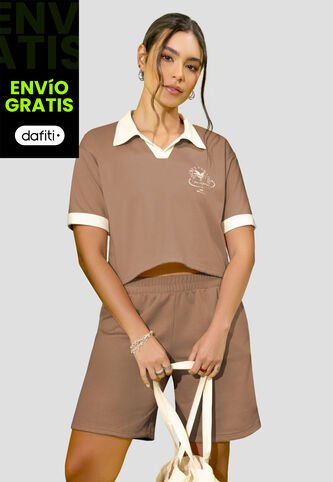 Conjunto Mujer Chocolate Mp 108113 MP