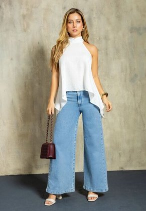 Blusa Mujer Marfil Mp 112222