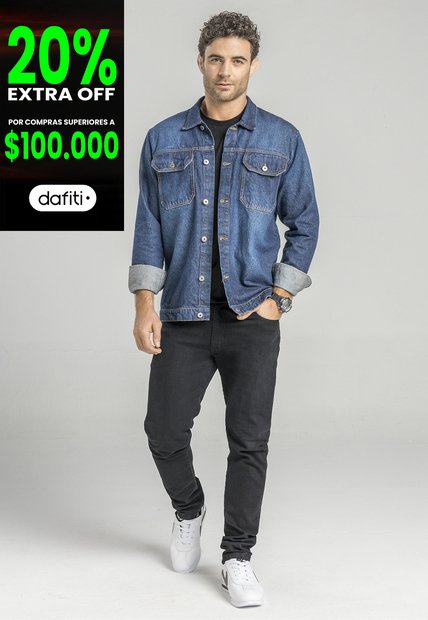 Chaqueta Hombre Azul Mp 268