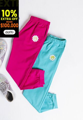 Jogger Niñas Infantil Verde Jade Mp 1388 MP