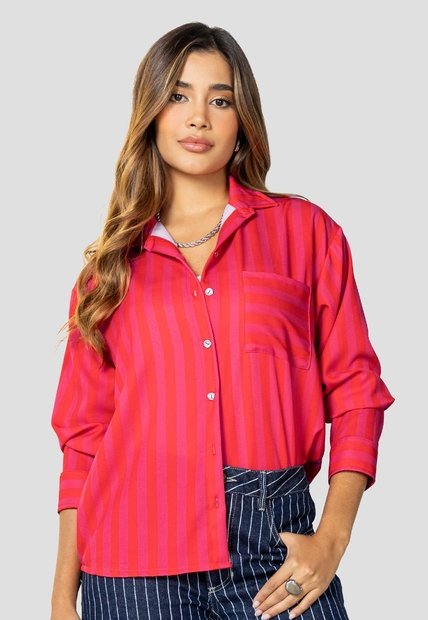 Camisa Mujer Estampado Mp 115598