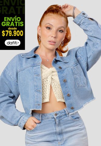 Chaqueta Mujer Azul Mp 107886 MP