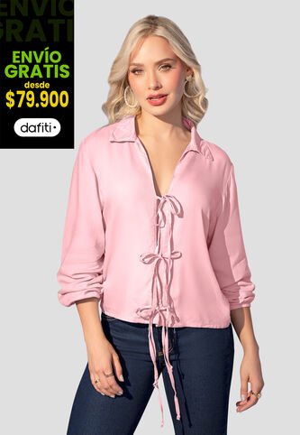 Blusa Mujer Rosa Polvo Mp 107854 MP