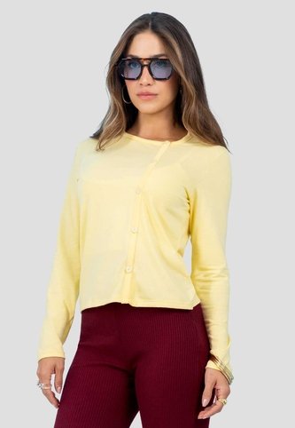 Camibuzo Mujer Amarillo Claro Mp 115674 MP