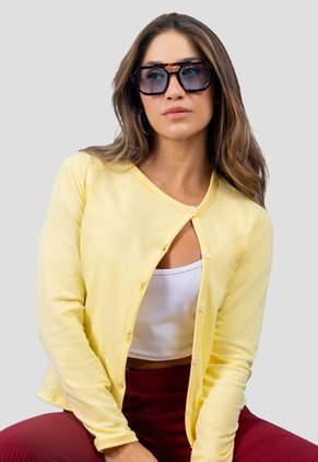 Camibuzo Mujer Amarillo Claro Mp 115674
