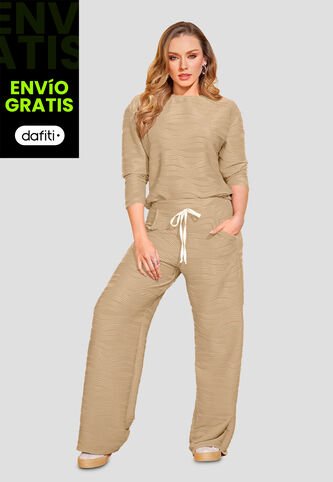 Conjunto Mujer Latte Mp 110241 MP
