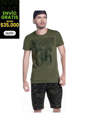Bermuda Juvenil Para Hombre MP -Camuflado MP