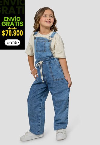 Overall Infantil Femenino Azul Mp 107578 MP