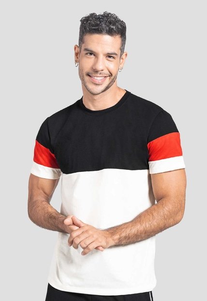 Camiseta Paq X2 Hombre Multicolor Mp 115732