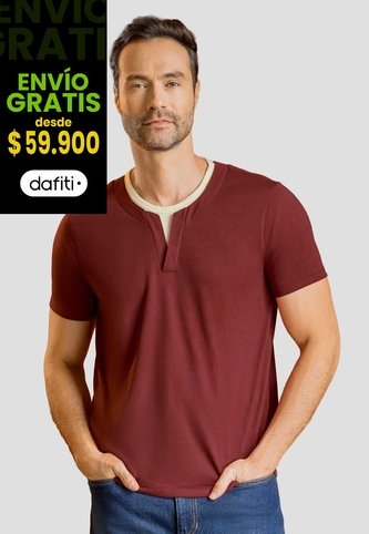 Camiseta Hombre Merlot Mp 113965 MP