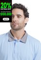 Polo Masculino Azul Claro Mp 3354 de MP