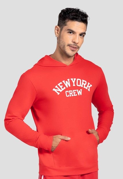 Chompa Hombre Rojo Mp 115709