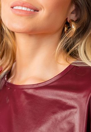 Blusa Mujer Merlot Mp 112386