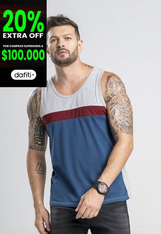 Camisilla Masculino Azul Petróleo Oscuro Mp 96536 MP