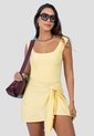 Enterizo Corto Mujer Amarillo Claro Mp 115687 de MP