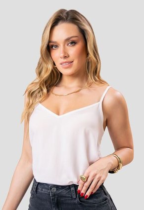 Blusa Mujer Blanco Mp 112385
