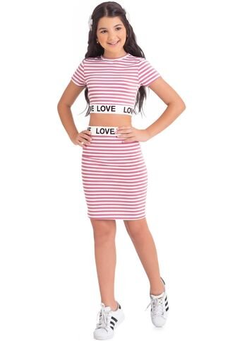 Conjunto Infantil Bebés Rosa Mp 86770 MP