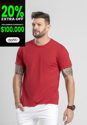 Camiseta Masculino Rojo Mp 1870 MP