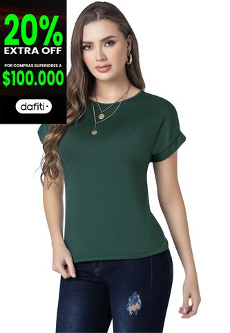 Camiseta Mujer Pistacho Mp 9676 MP