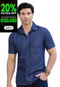 Camisa Hombre Azul Mp 07984 de MP