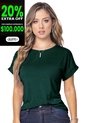 Camiseta Mujer Verde Botella Mp 9676 de MP