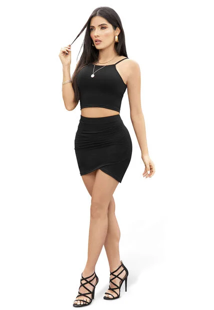 Conjunto Mujer Negro Mp 6585