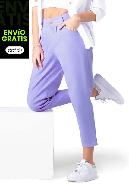 Pantalón Mujer Lila Tech Mp 34912